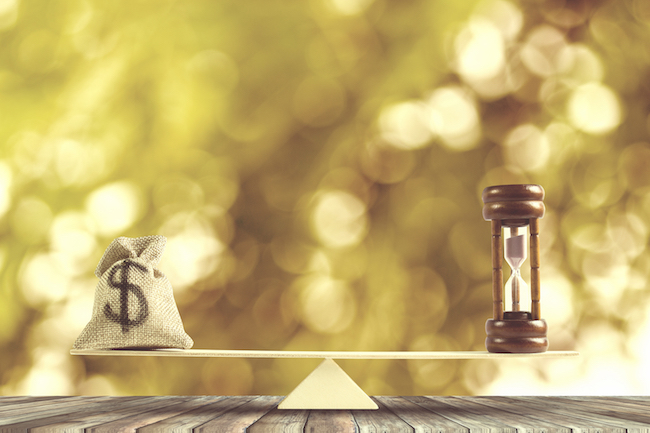 Time and money balance Time and money balance